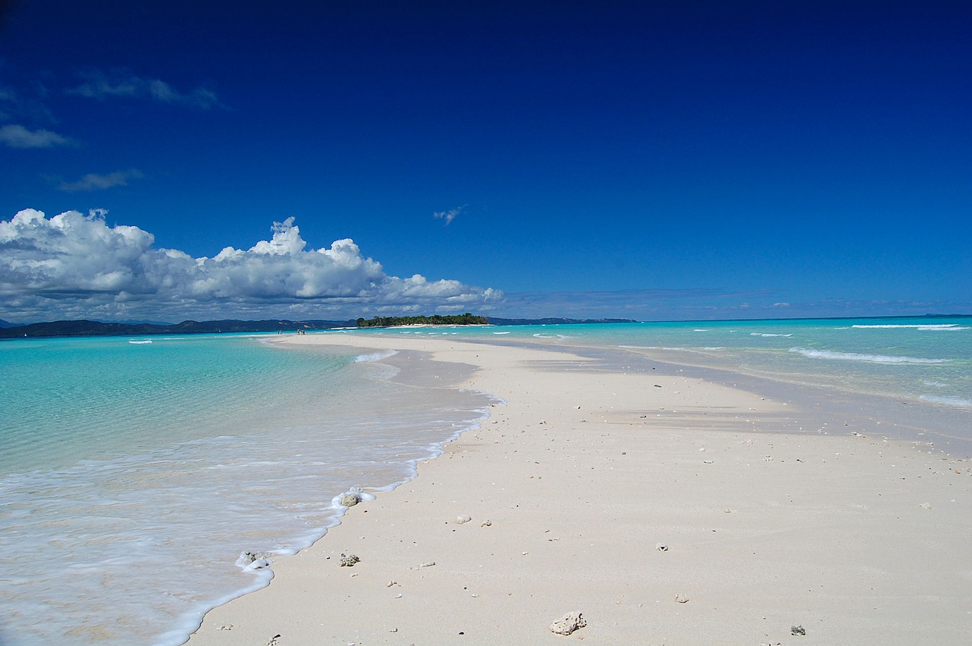 Tropical beach and crystal clear waters